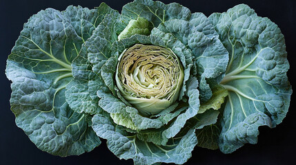 Obraz premium Fresh cabbage