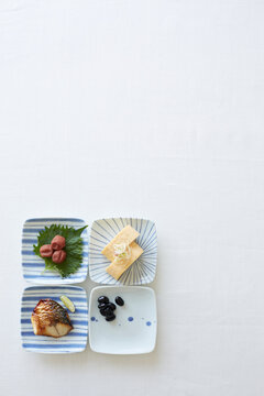 Side dishes on a plate