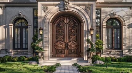 Decent home entrance 