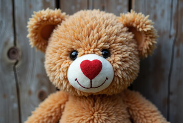 Obraz premium Daytime teddy bear portrait