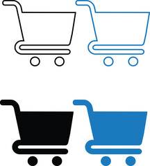 shopping cart icon, shopping cart icon free, shopping icon © Bipra's Gallary