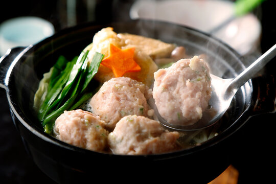 Tsukune nabe
