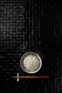 Rice image bird's-eye view