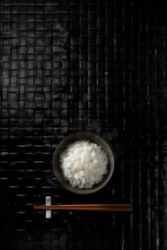 Rice image bird's-eye view