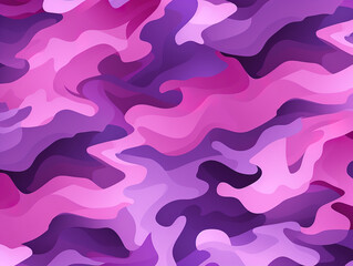 Obraz premium Fantastic A purple camo background with a pink camouflage pattern