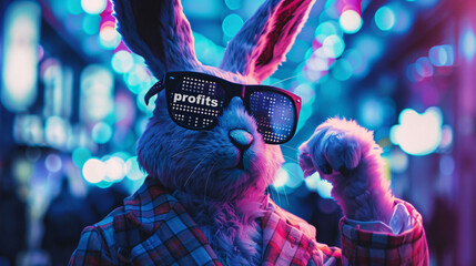Bunny Day Trader: Future Too Bright Gotta Wear Shades