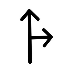 two direction arrow icon set vector illustration, pictogram isolated on white background. color editable