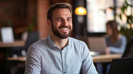 HR manager fostering employer branding to attract high-quality candidates.