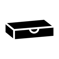Box container Solid icon