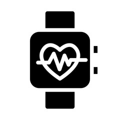 Fitness Tracker Solid icon
