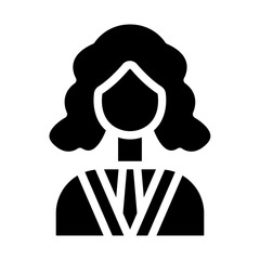 Judge Solid Icon