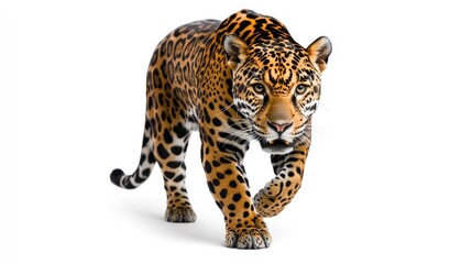 Naklejka premium Jaguar Walking towards the Camera