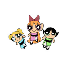 Powerpuff cartoon