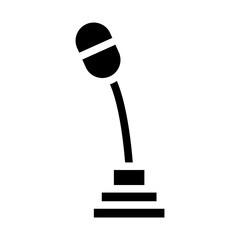 Standing Ball Solid icon © spacepixel