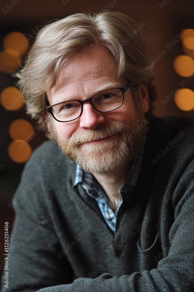 Poster a dedicated 44-year-old male computational neuroscientist simulating neural network behaviors