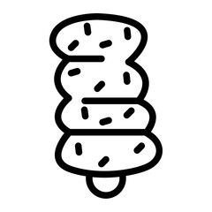 Bakery line icon