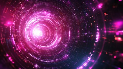Fototapeta premium Abstract High-Tech Background with Circuit Design Elements