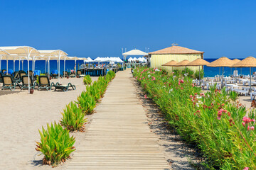 Naklejka premium Beautiful Turkish Riviera near Tekirova. Kemer,Turkey