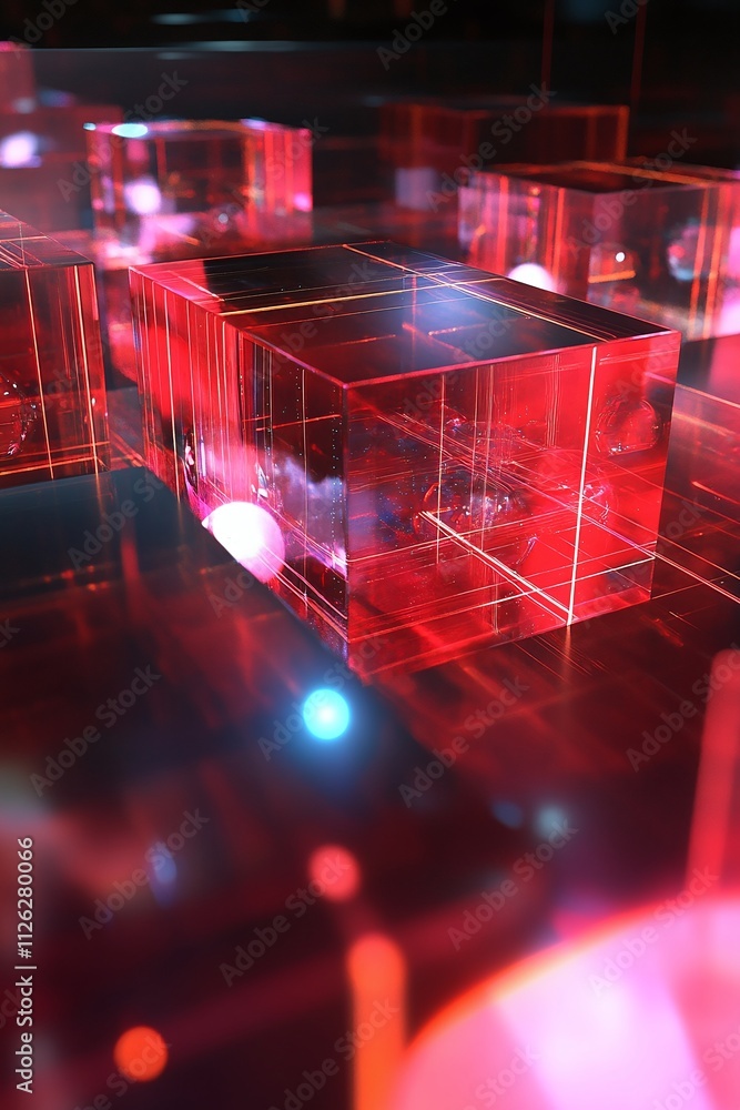Poster energy blocks with power visualization