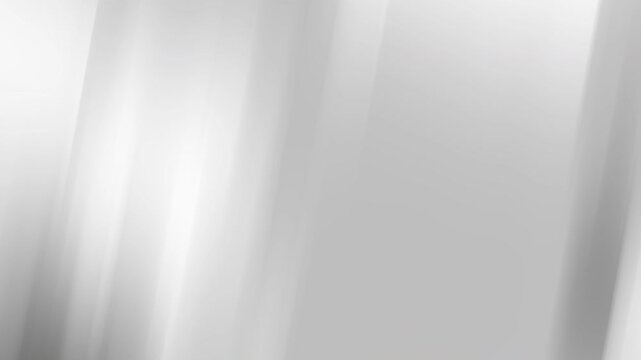 Silver grey gradient abstarct background with soft blurred light. Beautiful video for a corporate presentation with copy space. Seamless loop