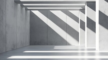 Obraz premium Minimalist concrete texture background, neutral tones