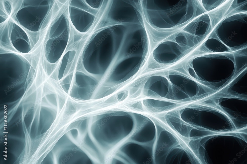 Poster abstract light patterns creating ethereal texture on dark background