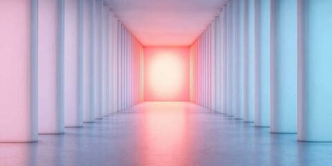 Exploring a virtual library with holographic texts for intelligent self-learning and knowledge enhancement.