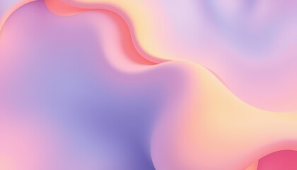 Abstract Pastel Swirls Smooth Gradient Background