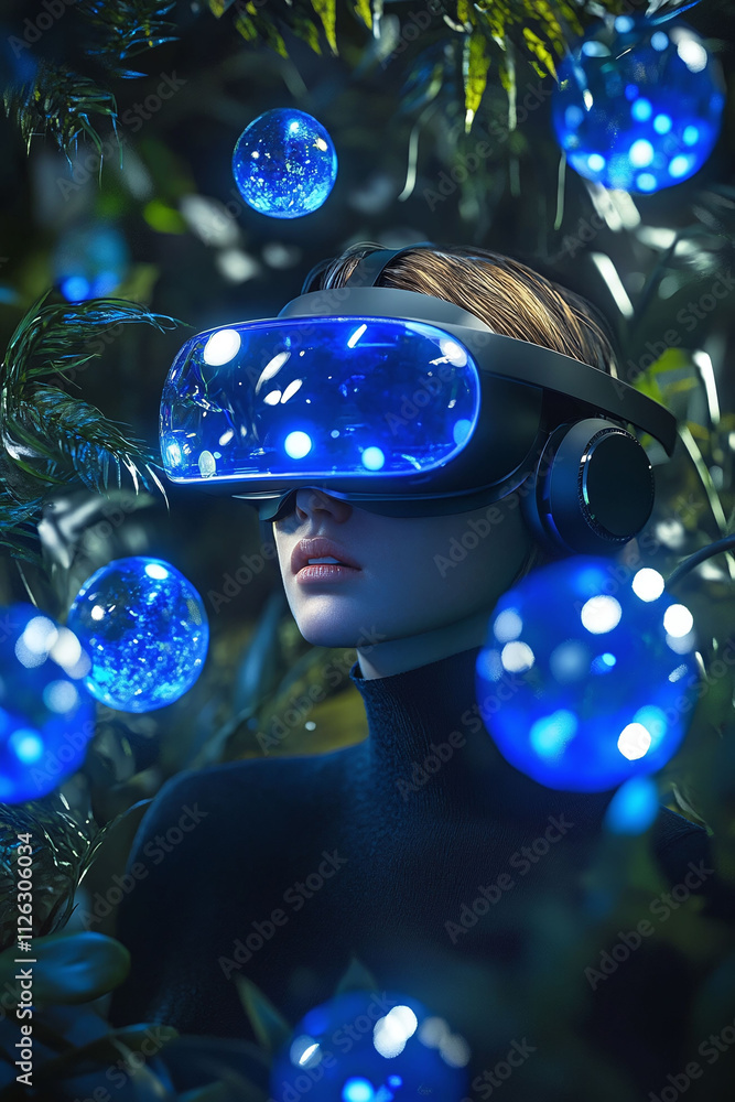 Poster virtual reality web interface