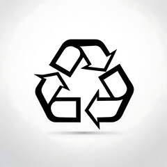 Fototapeta premium recycle symbol icon