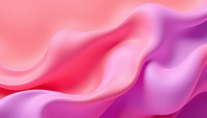 Obraz premium Abstract Pink and Purple Fluid Wave Design