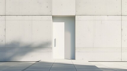 Fototapeta premium Modern home entrance 