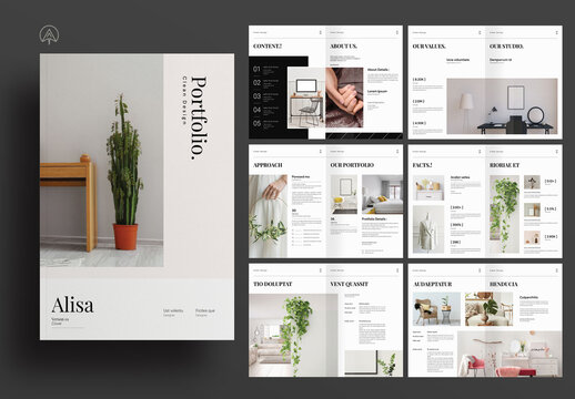 Clean Portfolio Brochure Template