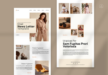 Email News Letter Layout