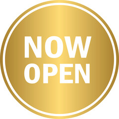 Golden Now open button banner