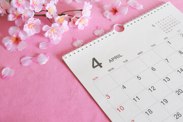 4月,カレンダー,桜,新年度,新学期,春,桜の季節,花見,入学式,入社式,新生活,spring,季節,シーズン,イベント,エイプリルフール,昭和の日,イースター,予定,プラン,計画,進学,就職,ウェブ素材,春イメージ,4月のカレンダー,日付,月日,予約,日程,スケジュール,管理,ビジネス,仕事,アポ,アポイントメント,入学,さくら,行事