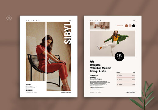 New Fashion Flyer Layout