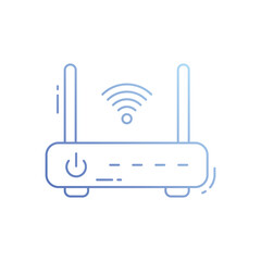 Router vector icon