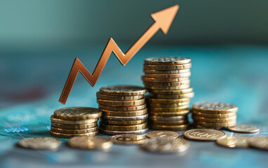 Finance and securities, stock theme, financial and business background
