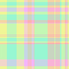 Knit plaid texture pattern, living room tartan seamless check. Luxurious textile fabric background vector in light and orange colors.