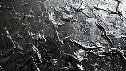 Silver foil texture background