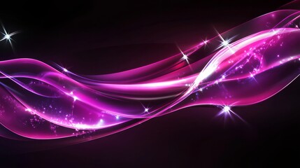 Neon light wave-style abstract background with glowing pink and purple lines in a sci-fi theme.Neon light wave-style abstract background with glowing pink and purple lines in a sci-fi theme.