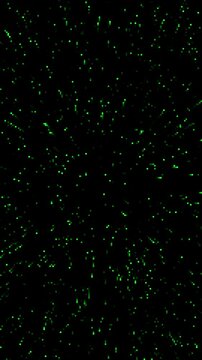 Pixel stars retro abstract background 4K vertical video. Galaxy space 8 bit speed motion backdrop. Hyperspace travel cosmic game loop animation