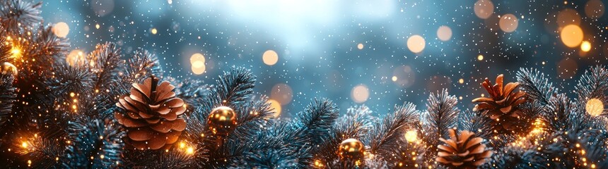 Fototapeta premium Dazzling fireworks and sparkling lights creating a festive celebration atmosphere against a vibrant night sky Generative AI