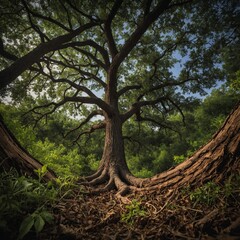 Obraz premium roots of tree