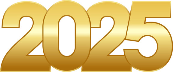 2025 New Year Gold