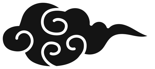 黒塗りのポップな筋斗雲