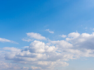冬の青空と白い雲25