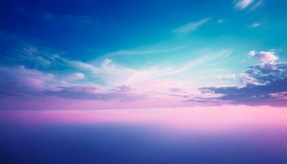 Obraz premium Soft sky background with fog and clouds 