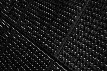 Perforated panels for the facade. Perforated metal panels for wall decoration. Decorative metal panels. Production of modern facade panels. Repair of buildings